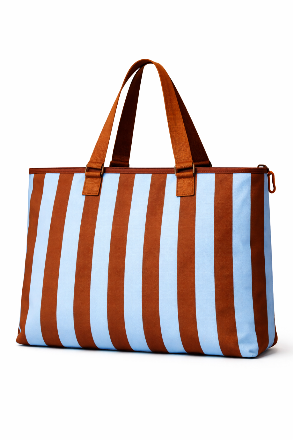Brown and Blue Stripe