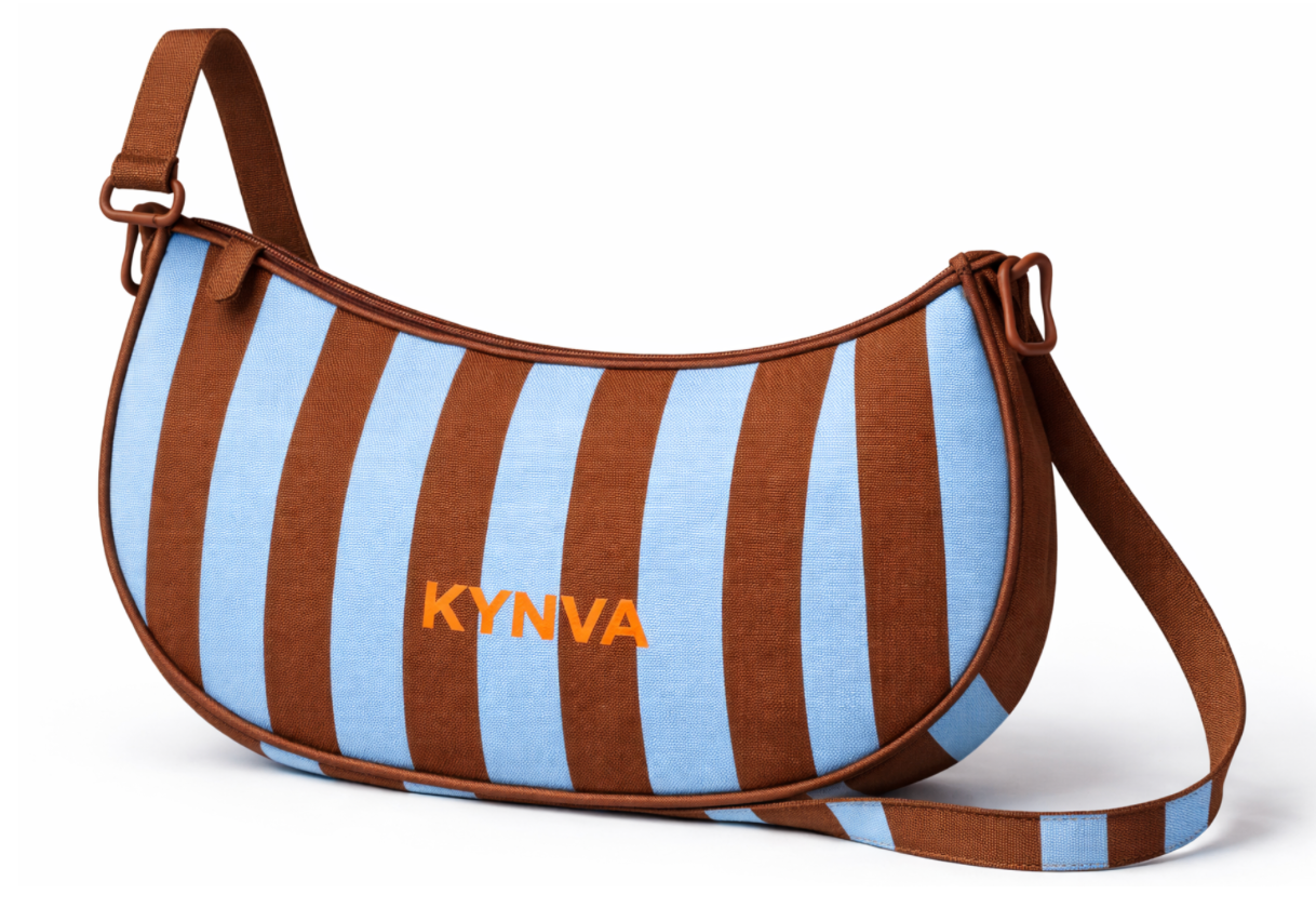 Blue and Brown Stripe